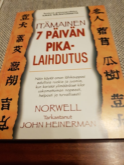 Itämainen 7 päivän pikalaihdutus.