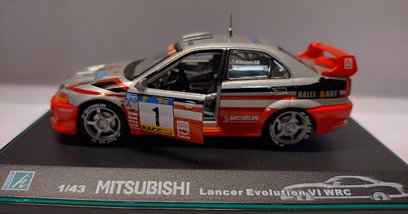 Pienoismalli Mitsubishi Lancer Evo VI WRC ha yo  1/43