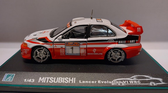 Pienoismalli Mitsubishi Lancer Evo VI WRC  va yo  1/43