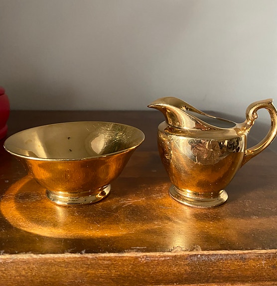 Arabia kullattu kermakko ja sokerikko