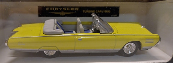 Pienoismalli Chrysler Turbine Car 1964  1/43