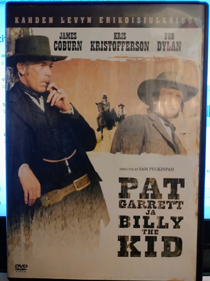 Pat Garret ja Billy the Kid dvd