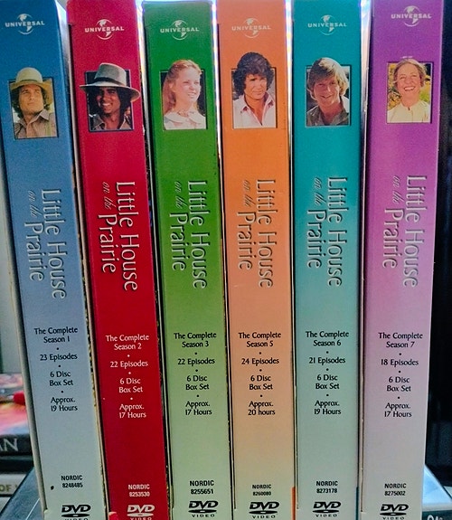Pieni talo preerialla kaudet 1-6 dvd