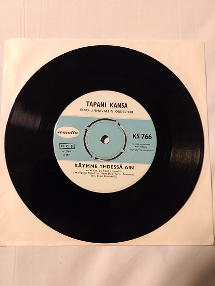Tapani Kansa 7" Käymme yhdessä ain