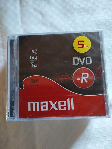 DVD -R Maxell