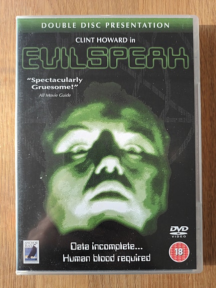 Evilspeak DVD (Anchor Bay)