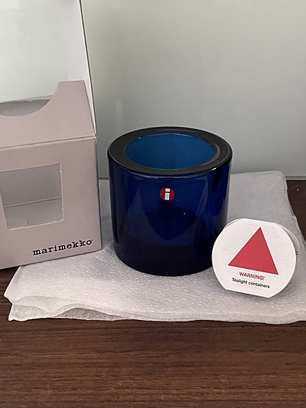 【 marimekko】Big KIVI ✖️2 Iittala Marimekko Kivi kynttilyhty x 2 Kaivo | Tori