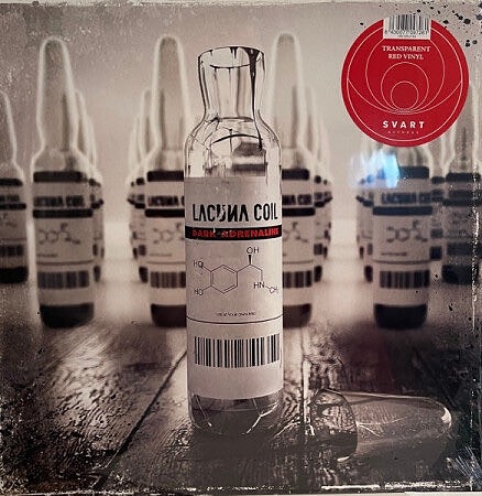 Lacuna Coil – Dark Adrenaline LP SEALED Red