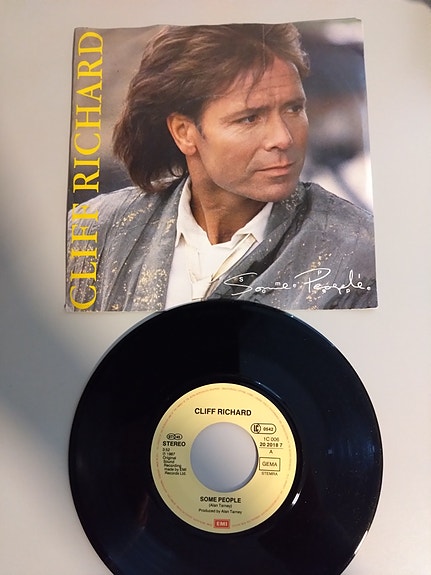 Cliff Richard 7" Some people/One time lover man