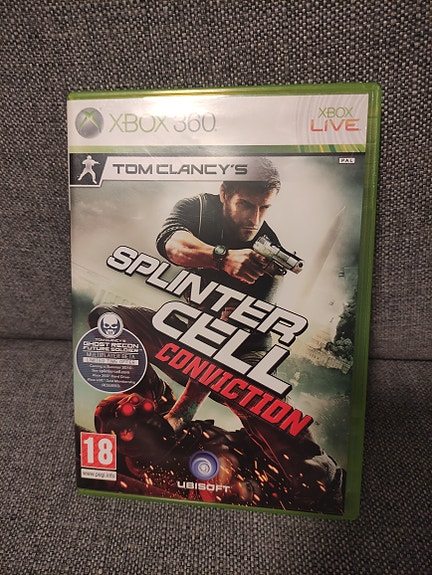 Tom Clancy's Splinter Cell Conviction Xbox 360 -peli