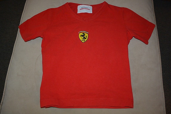 Ferrari t-paita lapselle koko 90