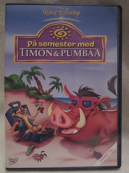 På semester med Timon & Pumba dvd