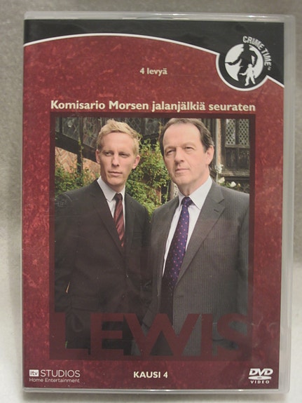 Lewis kausi 4 dvd