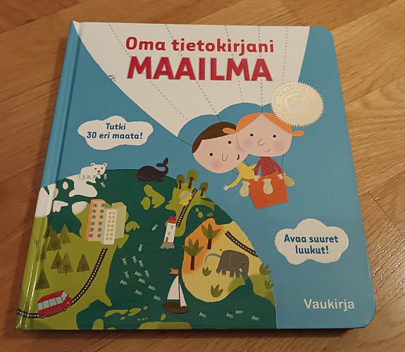 Oma tietokirjani Maailma, lasten tietokirja