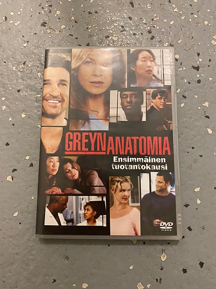 Greyn anatomia season 1 dvd