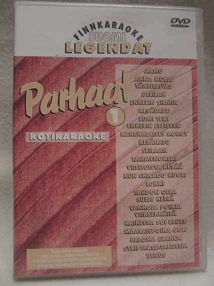 Finnkaraoke Suomi Legendat : Parhaat 1 dvd
