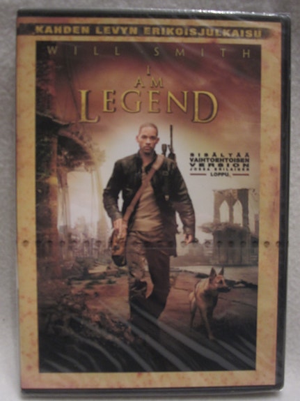 I Am Legend dvd uusi