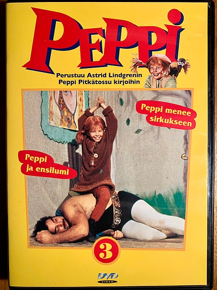 Peppi menee sirkukseen DVD TV-sarja nro 3