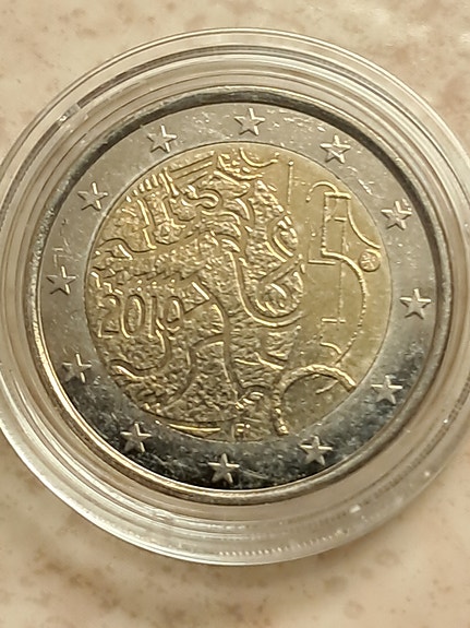 SUOMI 2010 2 €-Suomen raha 150 v. UUSI