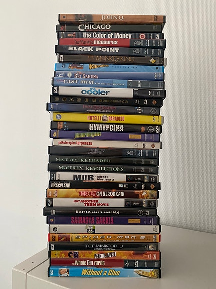 DVD-elokuvia halvalla
