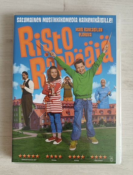 Risto Räppääjä dvd elokuva