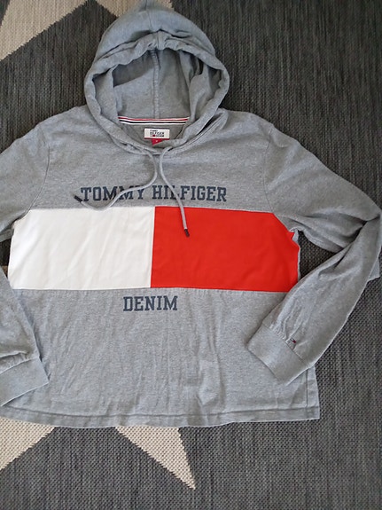 Tommy Hilfiger Denim naisten Huppari Harmaa M