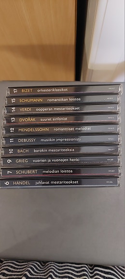 Musiikin mestarit cd´t