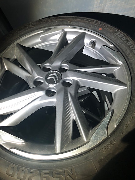 DS OEM alut Pösö Citikka 5x108 kesä 235/50-19 erittäin hyvät