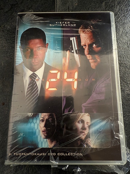 24 TV-sarja DVD-box 2. kausi, uusi