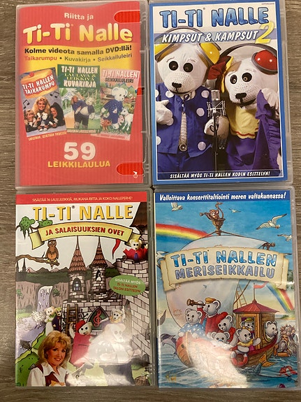 Myydään Titi-nalle dvd