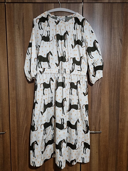 Marimekko Musta Tamma -mekko koko 46