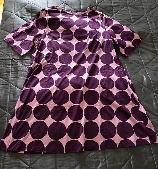 Marimekko Pienet Kivet mekko koko 3XL
