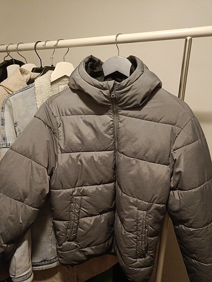 H&M Harmaa Lasten Untuvatakki 170 Unisex
