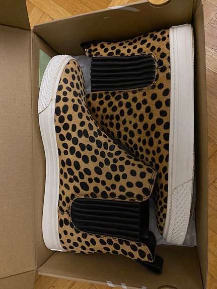 Loeffler Randall Leopardi printti glamour kengät