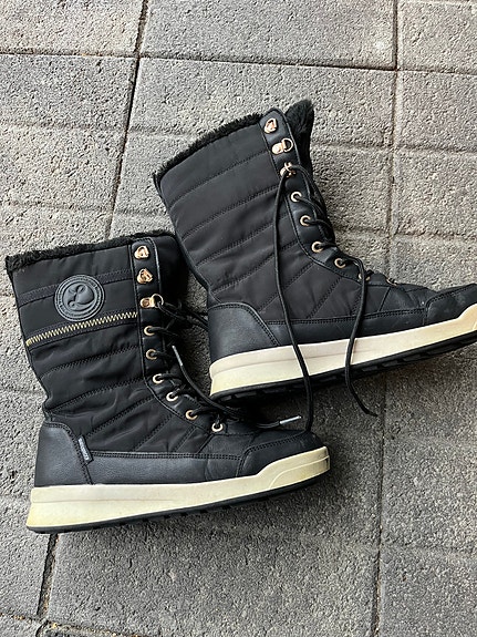 Lämpimät talvikengät goretex pinnalla