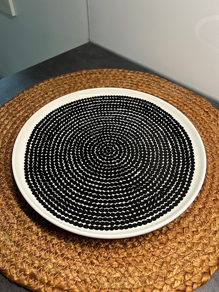 Marimekko siirtolapuutarha lautanen 25 cm