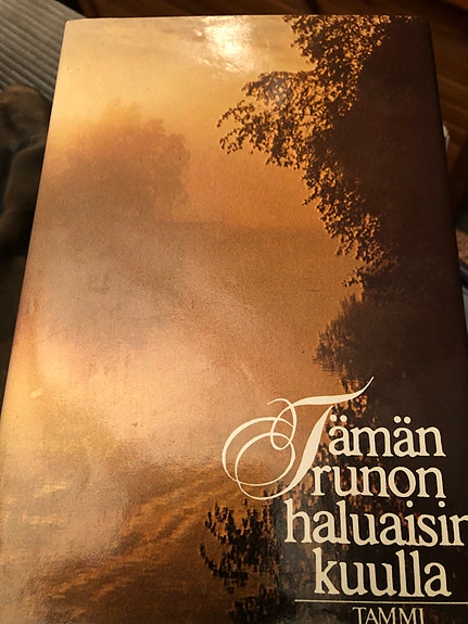 Tämän runon haluaisin -kirja