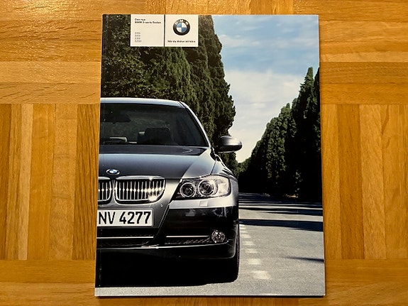 Esite BMW E90 3-sarja vuodelta 2005 320i - 325i - 330i - 320d