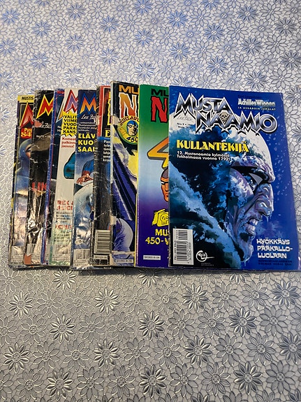 Musta Naamio lehtiä 1986-1999