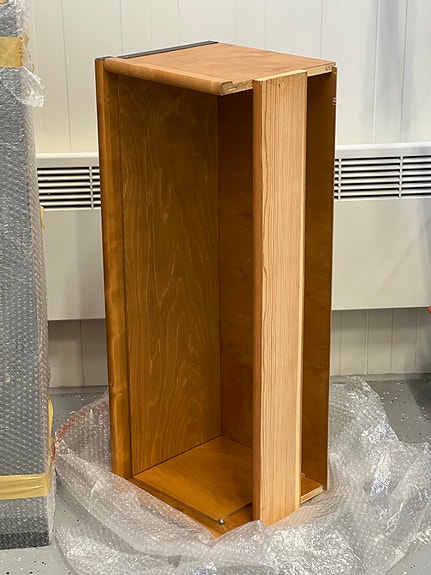 Boknäs lasiovellinen vitriini keskiruskea 31 cm 2 kpl