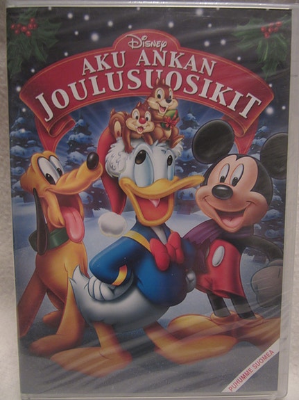Aku Ankan Joulusuosikit dvd uusi