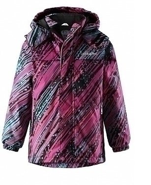 Lassietec® winter jacket Neon coral,104 cm
