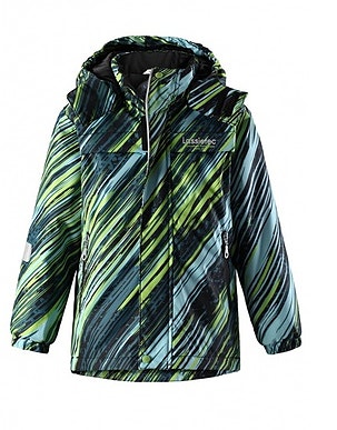 Lassietec® winter jacket Bright green,110 cm