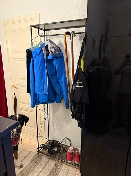 Metallinen diy industrial naulakko + ghetto tuoli