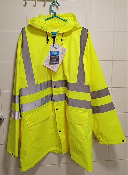 Sadeasu/sadetakki ja - housut XXXL