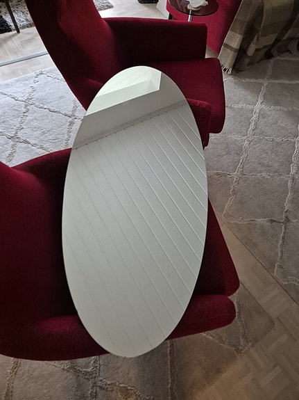 Ovaali peili 118x50