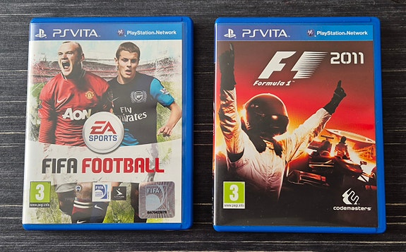 PS Vita Fifa Football & F1 Formula 1 2011