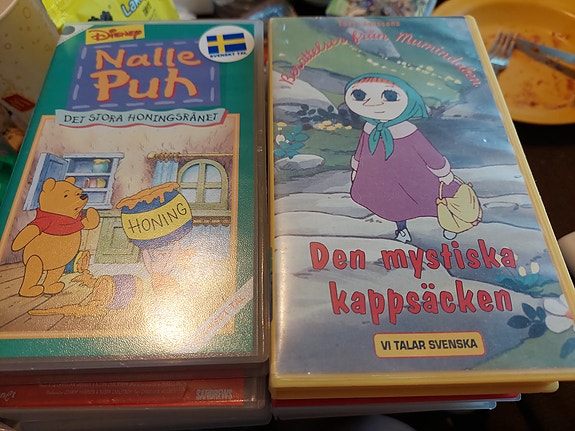 Lapsille Ruotsinkielisiä piirrettyjä VHS