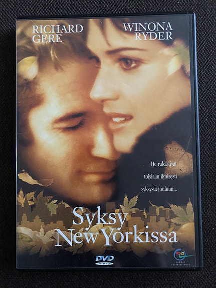 Syksy New Yorkissa DVD-elokuva