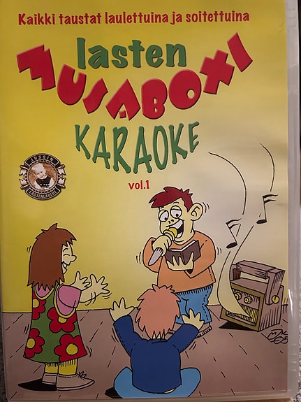 Lasten Musaboxi karaoke, vol 1, dvd
